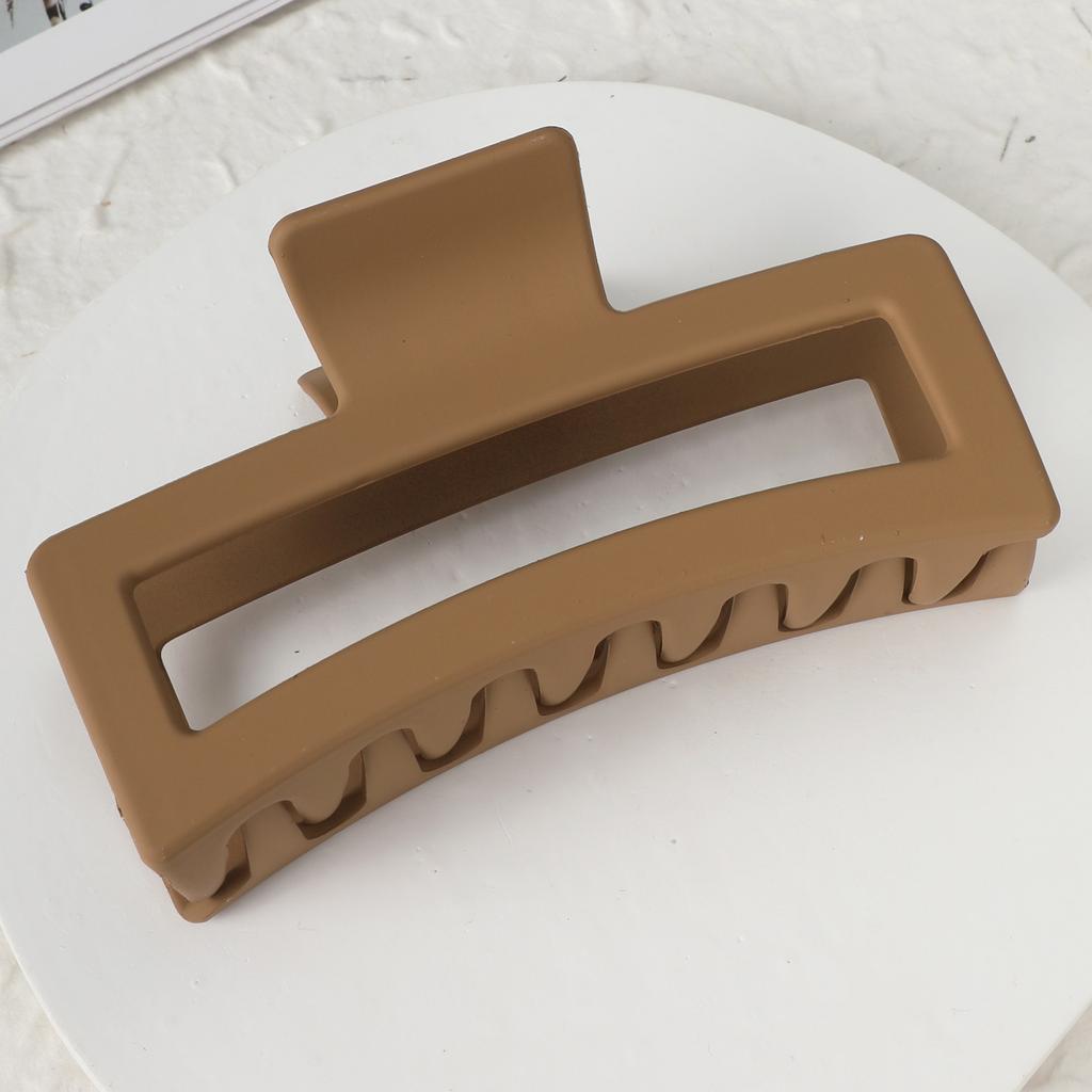 Korean Style Solid Color Frosted Big Crab Hair Claws 13CM Large Shark Clips For Women Ponytail Clip Hairpins Barrettes Headwear