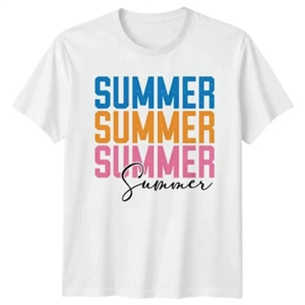 Sommer T Shirt Strand Lifestyle Urlaub Geschenk FR Ihn Vintage Fashion Homme Stretched Streetwear Casual Slightly