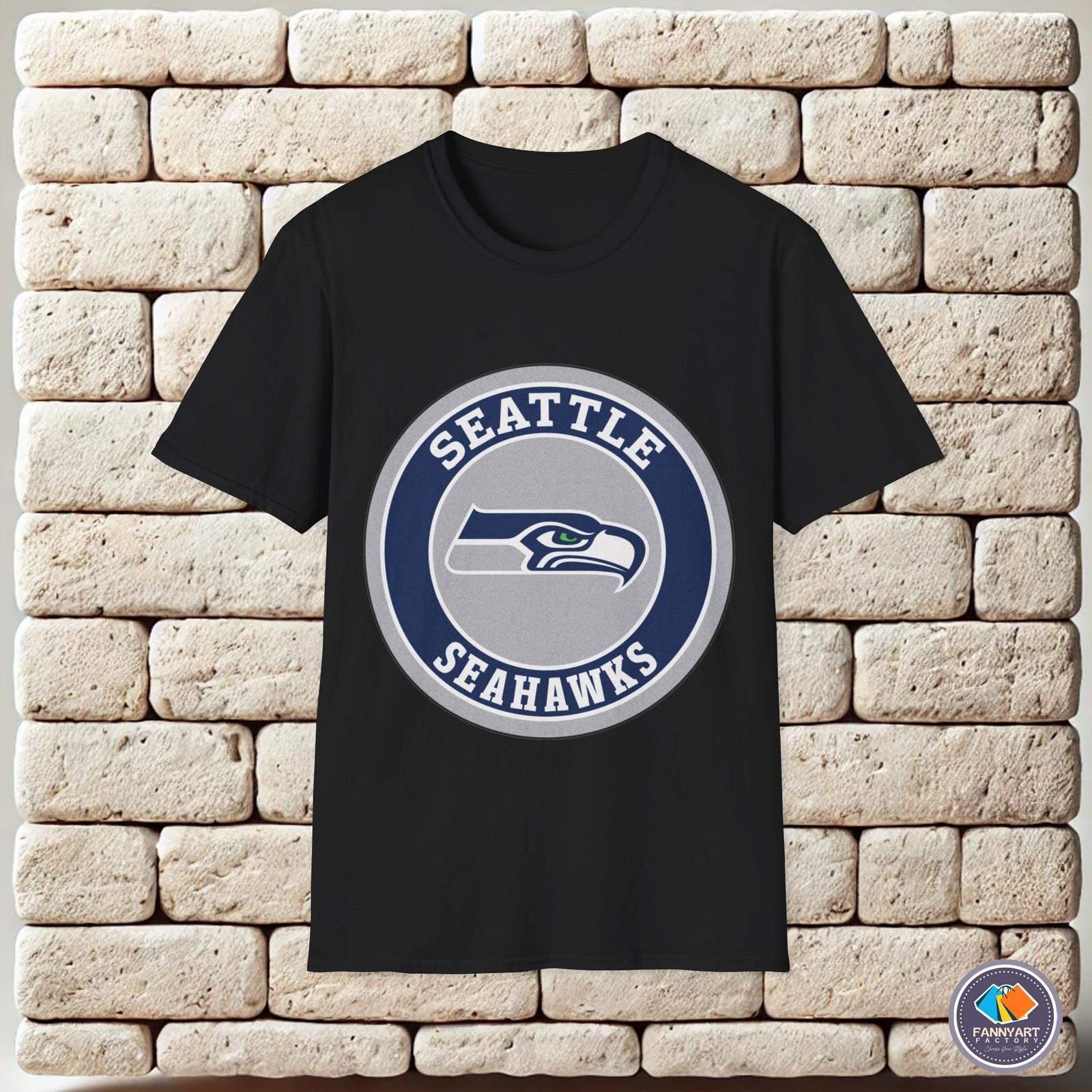 Seattle Seahawks American Football Club Logo Unisex T-Shirt XXXXL