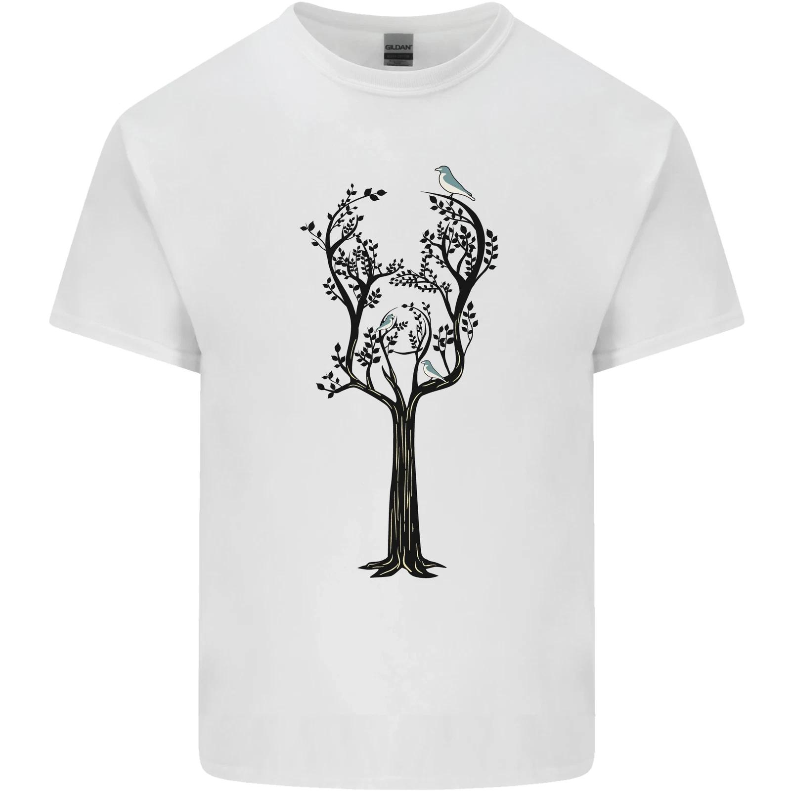 Acoustic Guitar Tree Guitarist Music Band Kids T-Shirt Childrens M