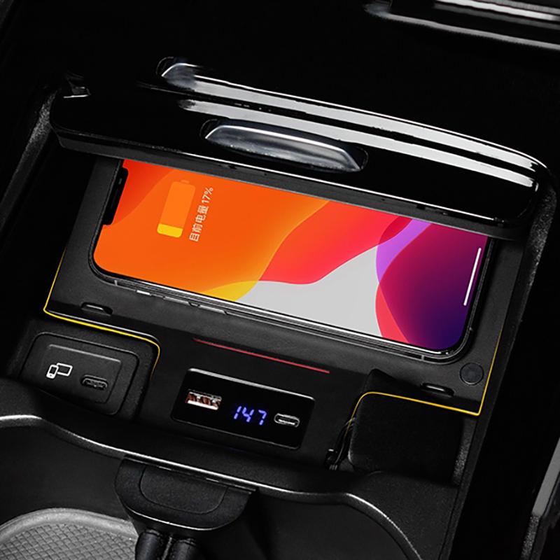 For Mercedes Benz W177 W188 W247 GLA CLA GLB -2024 15W Car wireless phone charger charging phone holder