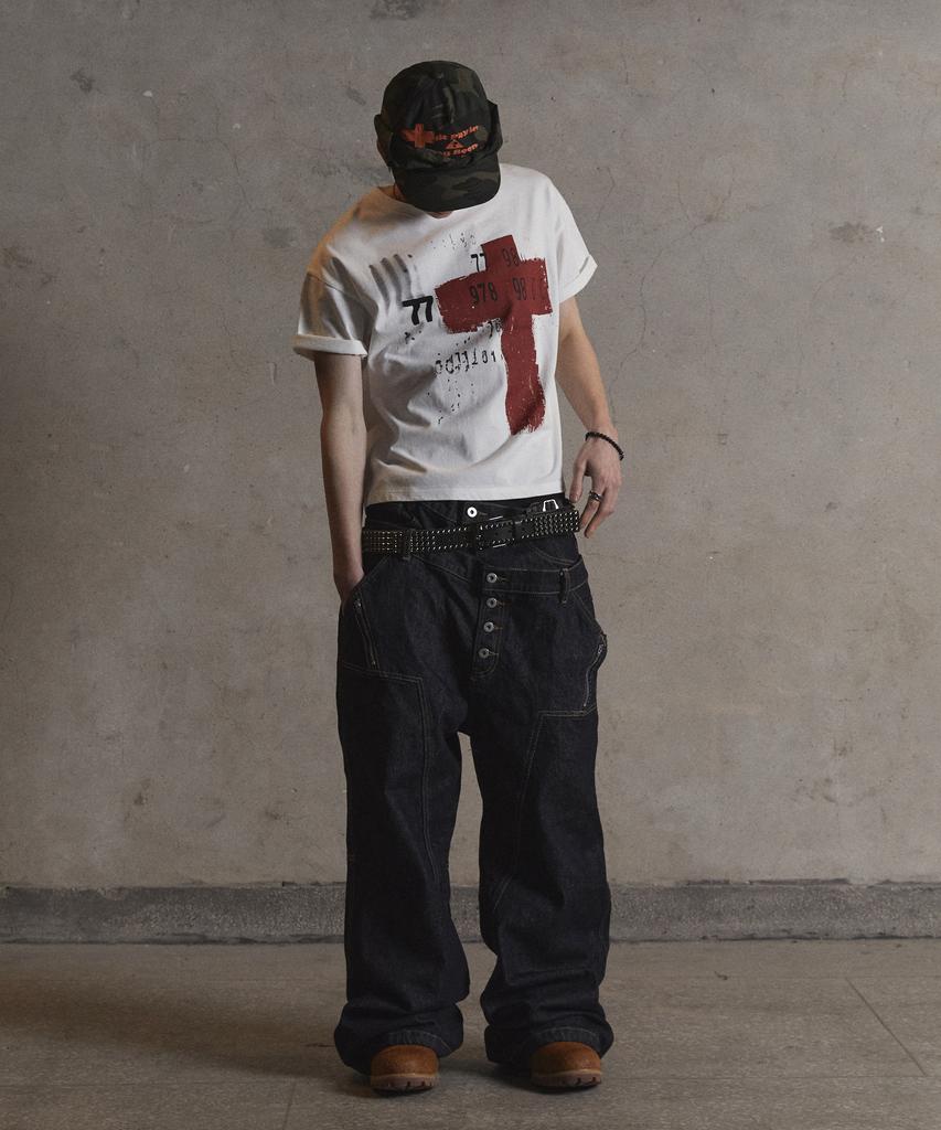 Garter Gallery Side Cross Bandana Cap_Camo