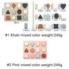 Shape Cognition Matching Toy Children's Geometric Equal Panel Hand Grip Panel Silica Gel Panel Teaching Aid