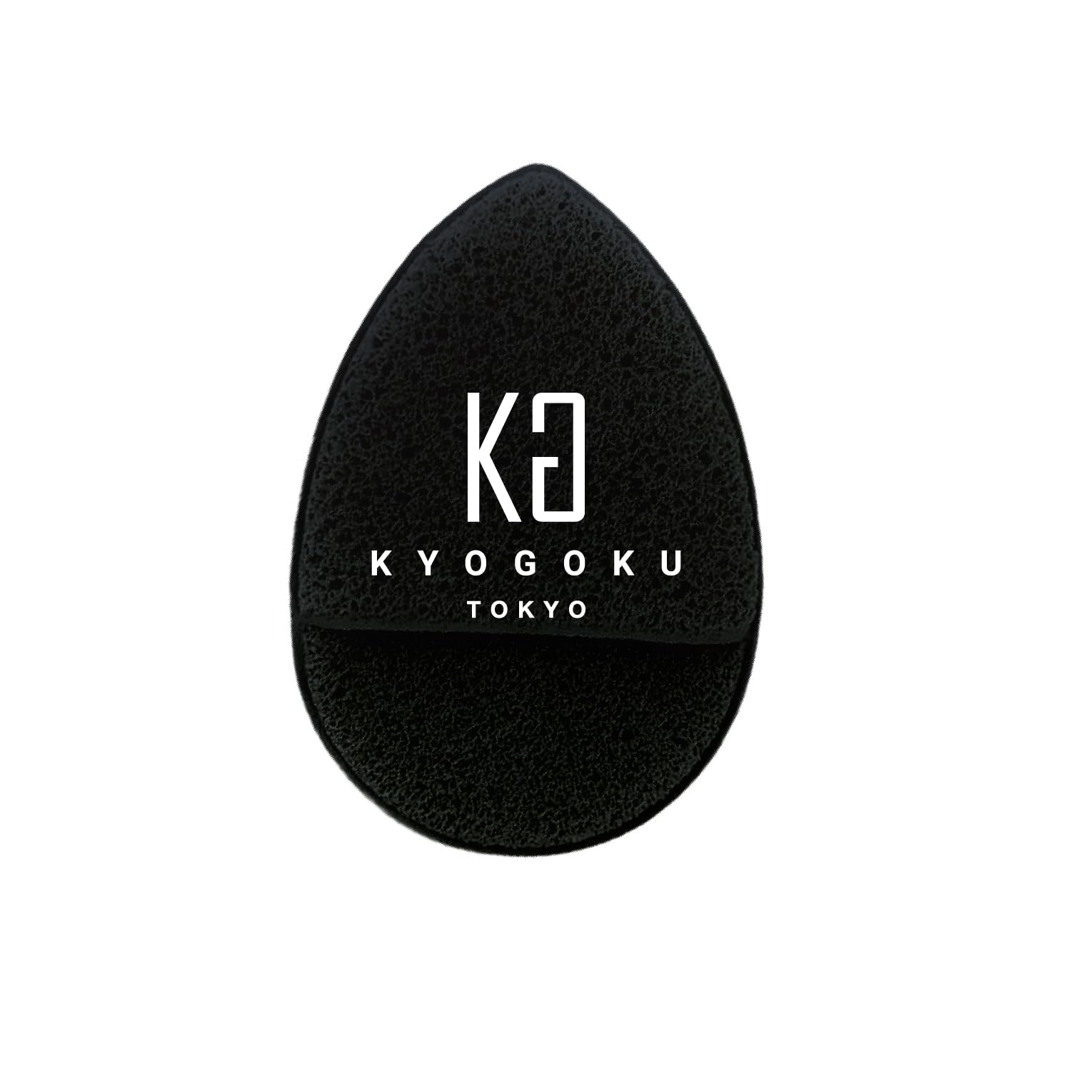 Kyogoku Carbon Face Wash Puff - Cleansing Puff, Cleansing Sponge, Charcoal Cleansing, Pore Care, Dullness Care, Exfoliation, Suitable for Sensitive