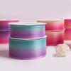 Wholesale Durable Polyester Rainbow Gradient Tulle Ribbon Birthday Floral Gift Decoration DIY Hair Accessory Bow Material
