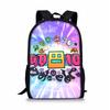 Trendige Beliebte Geometry Dash Notizbuch Rucksäcke Schüler Schultaschen 3D Druck Oxford Wasserdicht Jungen/Mädchen Laptop Rucksäcke