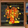 2 Sheets 2026 Money Tree Window Cling Waterproof PVC New Year Static Glass Sticker Home Office Room Spring Festival Decoration Decal