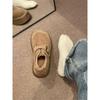Thick-soled Snow Boots, Winter Bread Cotton Shoes, Piled and Thickened One-pedal Retro Birkenstocks