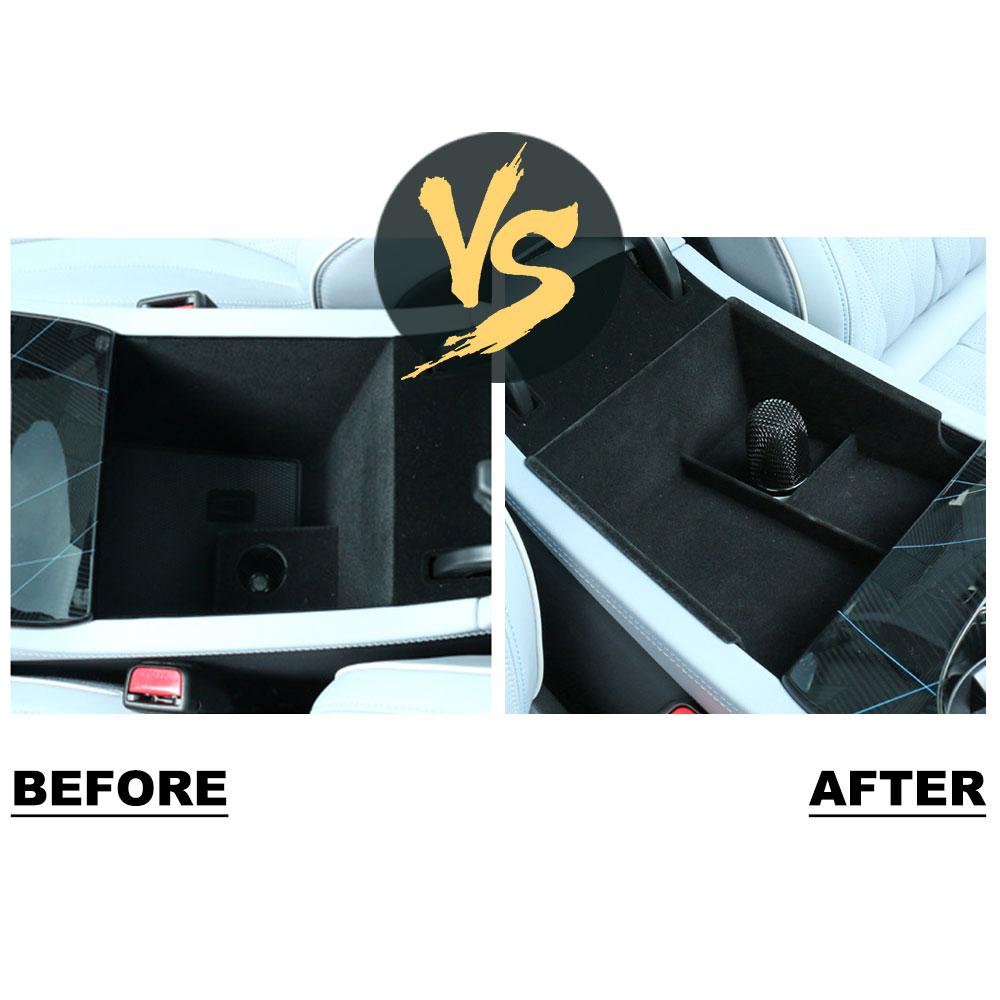 Car Organizer Box for BYD Seal Atto 4 EV 2022~2024 2023 Holder Sundries Packing Central Armrest Control Storage Tray Accessories