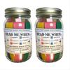 BHBL 2PCS Bible Verses Jar for Emotions and Feelings,Bible Verses In A Jar,Scripture Jar,God's Encouragement,Prayer Request,B