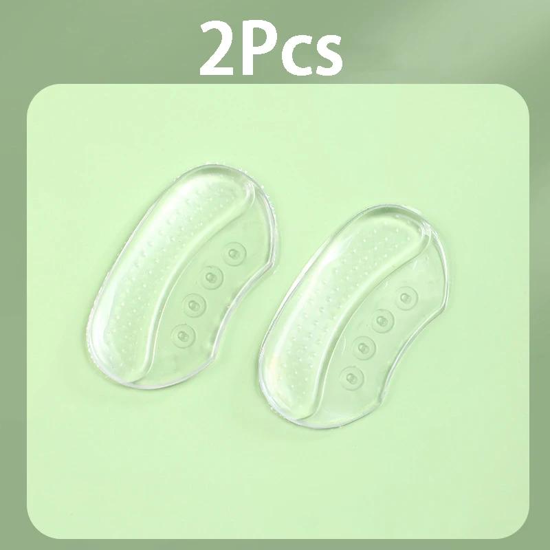 2Pcs/4Pcs Silicone Gel Shoe Insole for Women High Heels Liner Grips Protector Sticker Anti-Wear Pads Cushion Pain Relieve Insert