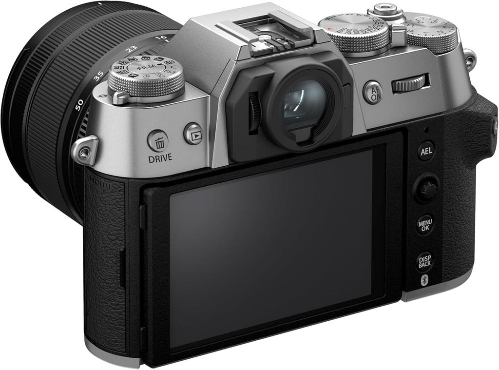 Fujifilm Mirrorless Camera with Lens Kit Silver F Bilingual Support X-T50 (XF15-45) X-T50LK-1545-S JP,