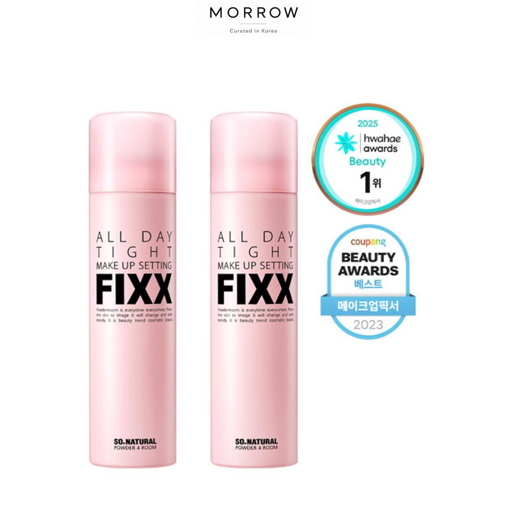 SO NATURAL All Day Tight Make Up Setting Fixx Long-Lasting Makeup Hold 35ml / 75ml / 100ml / 120ml