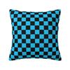 Black And Green Checkered Cushion Cover xcm Polyester Soft Geometric Plaid Throw Pillow Case For Sofa Home Decor Pillowslip