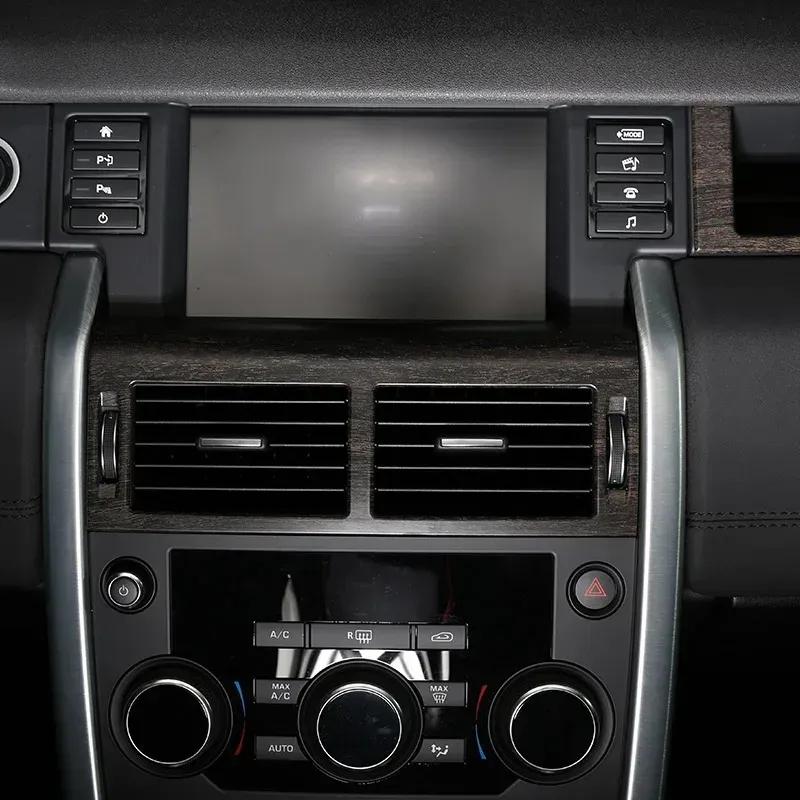 For Land Rover Discovery Sport 2015- ABS Car Center Console Air Conditioning Outlet Vent Cover Trim Interior Car Accessories