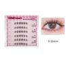 DIY Adhesive False Eyelashes Makeup False Eyelash Clusters Self-adhesive Lash Clusters  Women/Girls