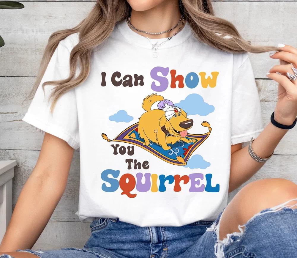 Up Russell Dug I Can Show You The Squirrel TShirt Unisex 3 S