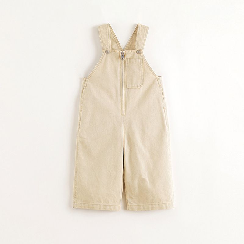 Mark Jenny Boys and Girls Versatile Denim Overalls Children s Pants 2025 Spring New Style 250027