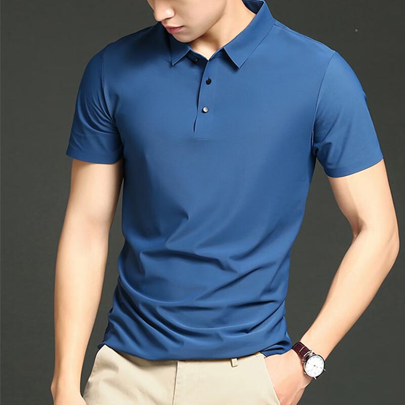 G·TENNA NBpolo-1199 Men s Ice Silk Quick-Dry Polo Shirt 2XL