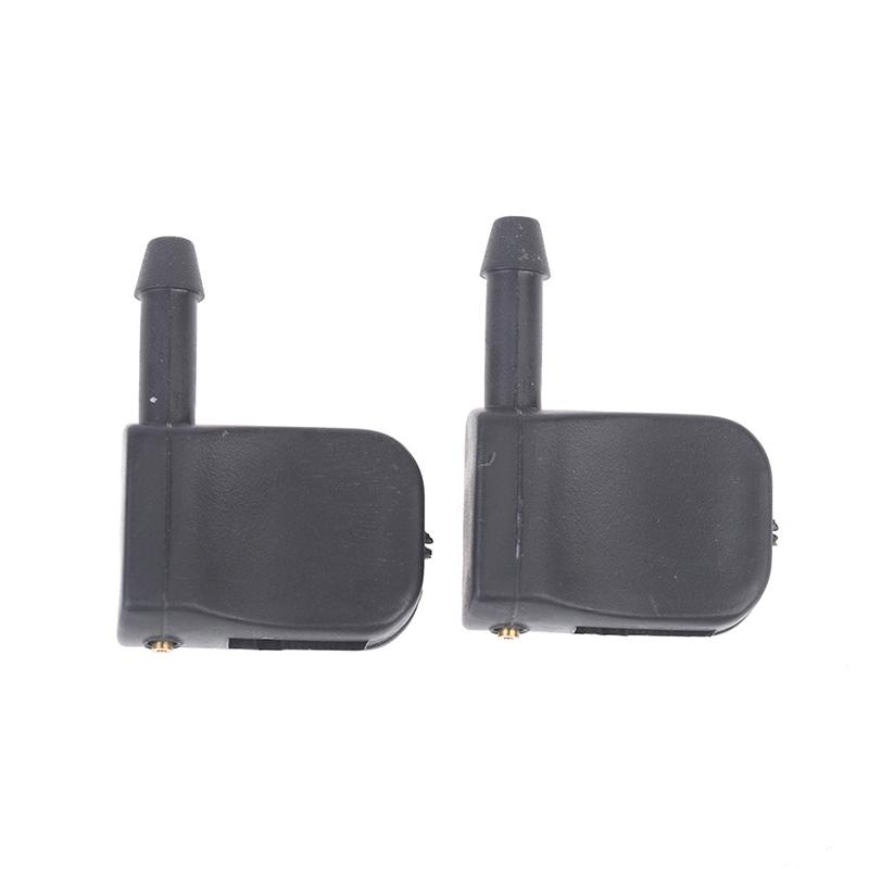 

Hot sale 2Pcs Car Washer Nozzle Spray Jet Sprinter Mounted On Windshield Wiper Arm Pair