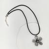 Flower Accessories Vintage Alloy Decorative Necklace Bohemian Pendant Collarbone Camellia