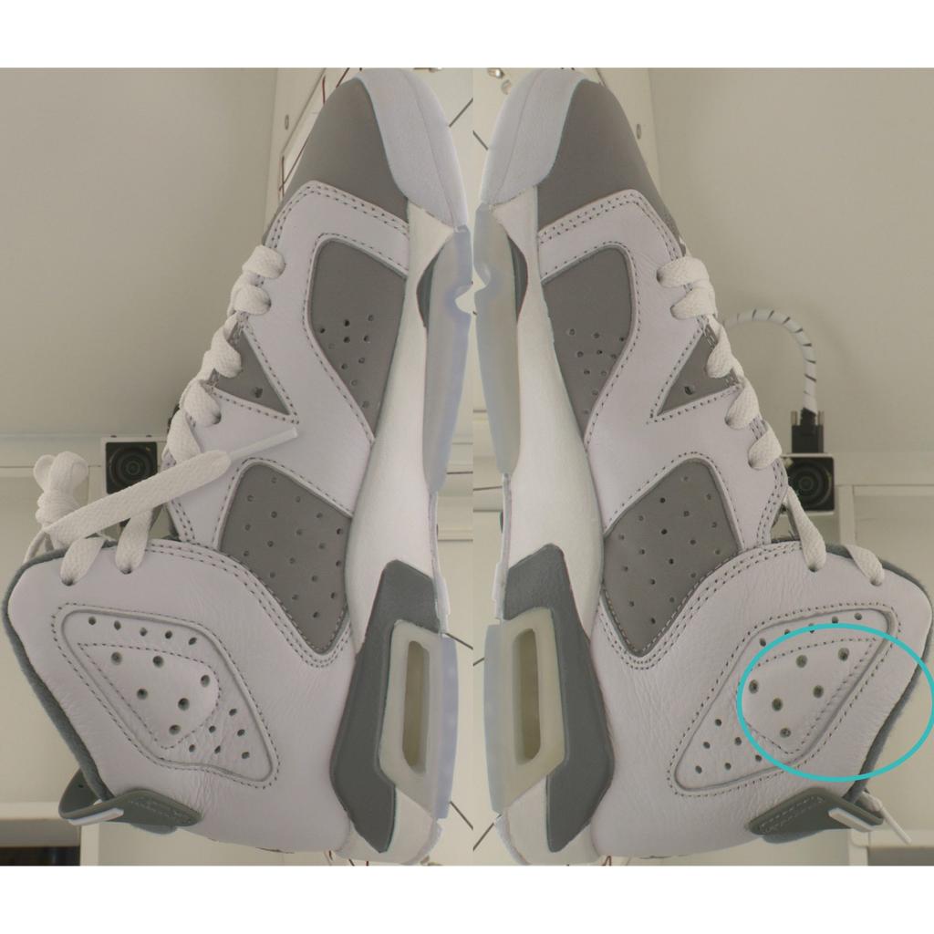 Pre-owned JordanAir Jordan 6 Retro GS 384665-100-P26105352440375