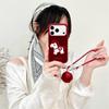 Embroidered Gold Coin Horse Case for iPhone 17/16 Pro Max/15/14 - Elegant Design