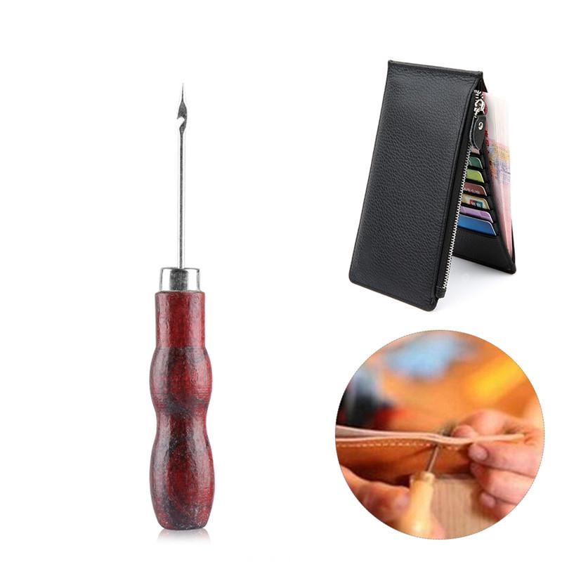 

Пластиковая ручка DIY Кожа Палатка Шитье Шило Pin Punch Hole Repair Tool