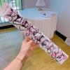 Korean Kuromi Black Hair Clip: Cute Children's Hair Accessories with BB Clip & Rubber Band.