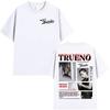 Rapper Trueno Album Tour 2025 Tshirt Unisexs Unisex Clothing Fashion Short Sleeve T Shirt Streetwear Cotton Loose Tshirts Unisex