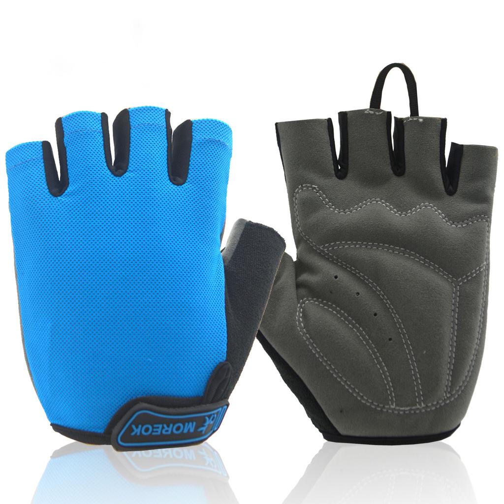 Man Woman Gym Cycling Gloves Breathable Anti-Slip Road MTB  Bicycle Gloves Summer Half Finger Outdoor Riding Sport Bike Gloves