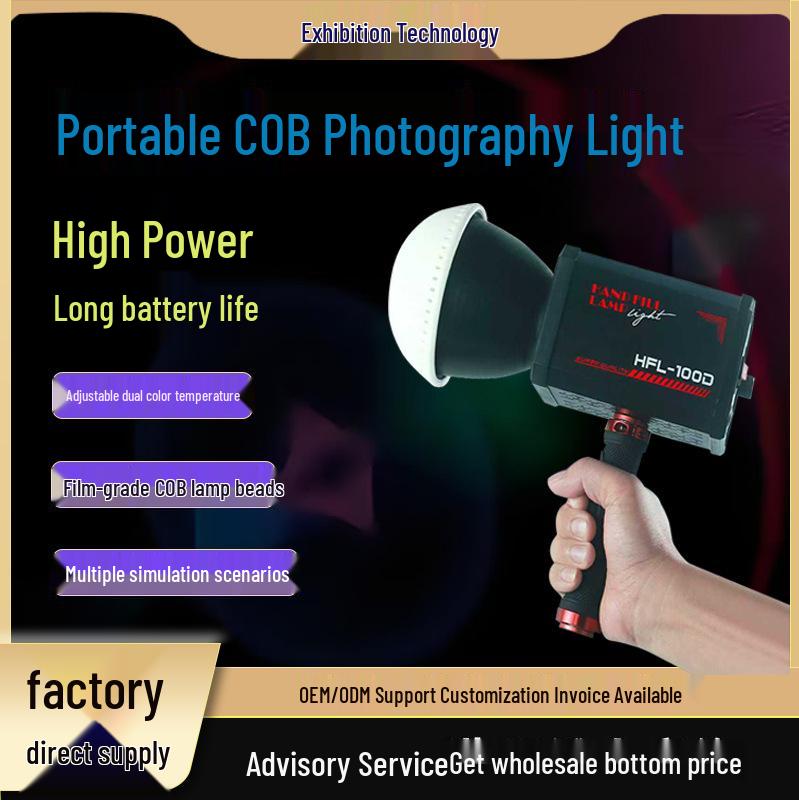 

Portable High-Power COB Fill Light for Live Streaming and Photography