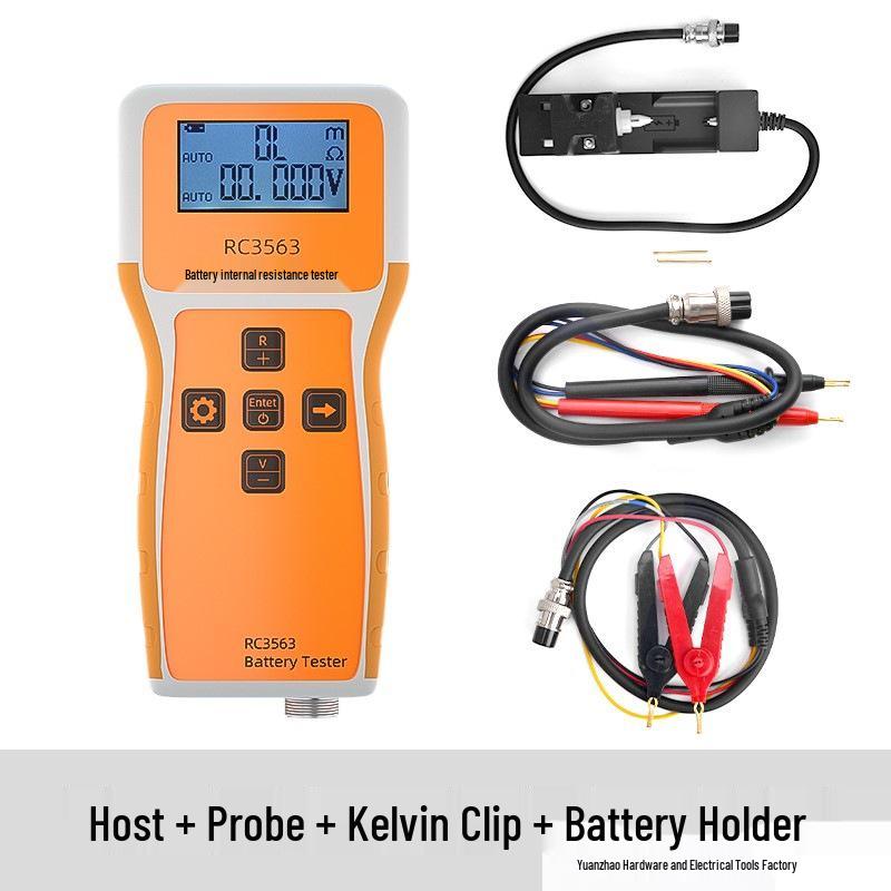 High-Precision Internal Resistance and Voltage Detector for Lithium and Storage Batteries