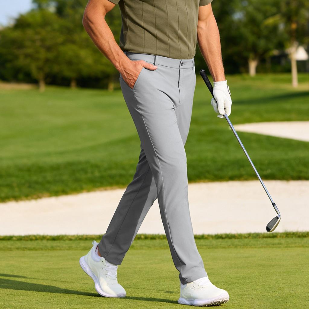 Men's Outdoor Golf Pants, Outdoor Hiking Pants, Breathable Men's Casual Pants, Sports Pants