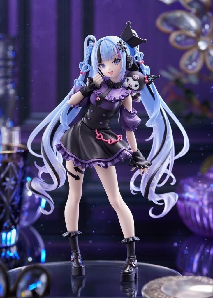Snow Miku x Kuromi Figure Figure Approximately 19cm Trio-Try-iT Size
