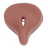 Comfortable Bike Seat for Women Men PVC Leather Shock Absorbing Foam Padded Bike Saddle Cushion Replacement for Mountain Road Bike