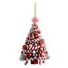 Perfect Addition To Your Festive Display 8cm Red Acrylic Tree Pendant