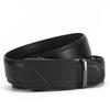 Frosted Automatic Buckle Edge Two-Layer Cowhide Belt, Business And Leisure Men'S Trendy Belt