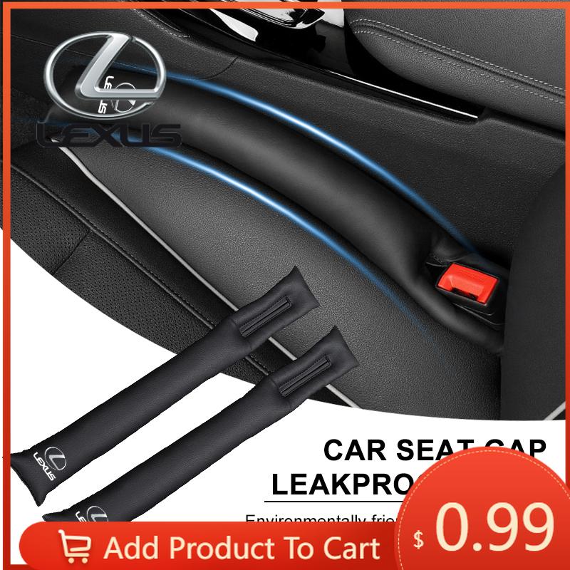 Interior Stickers Car Seat Gap Filler PU Leather Soft Side Seam Plug For Lexus CT200H ES250 ES300H IS250 IS200 GS300 GS460 GX470