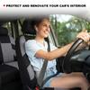 9pcs  car seat covers,  front and rear seat covers, full set of car seat covers, compatible with seat .