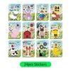 Farm Cartoon Animals Birthday Decoration Party Supplies Tableware Balloons Cup Plates Set Backdrop Banner Birthday Cake Deco Kit