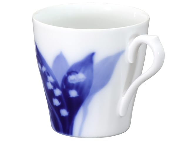 [Okura Porcelain - Wrapped in Washi Paper] Mug - Lily of the Valley