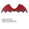 Draktilbehør Demon Voksne Djevel Cosplay Maske Halloween Demonvinger Rekvisitt for Maskeradefest Cosplay