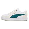 Puma Tênis Caven 2.0 Confortável Leve Versátil de Cano Baixo Tênis Unissex Branco Verde 392290-10