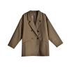 Female Spring and Fall Short Section British Style Design Sense of Niche Casual Net  Suit Plus Size