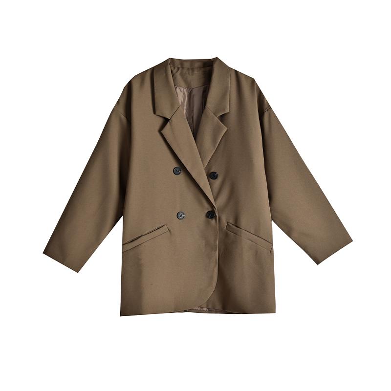 Female Spring and Fall Short Section British Style Design Sense of Niche Casual Net  Suit Plus Size