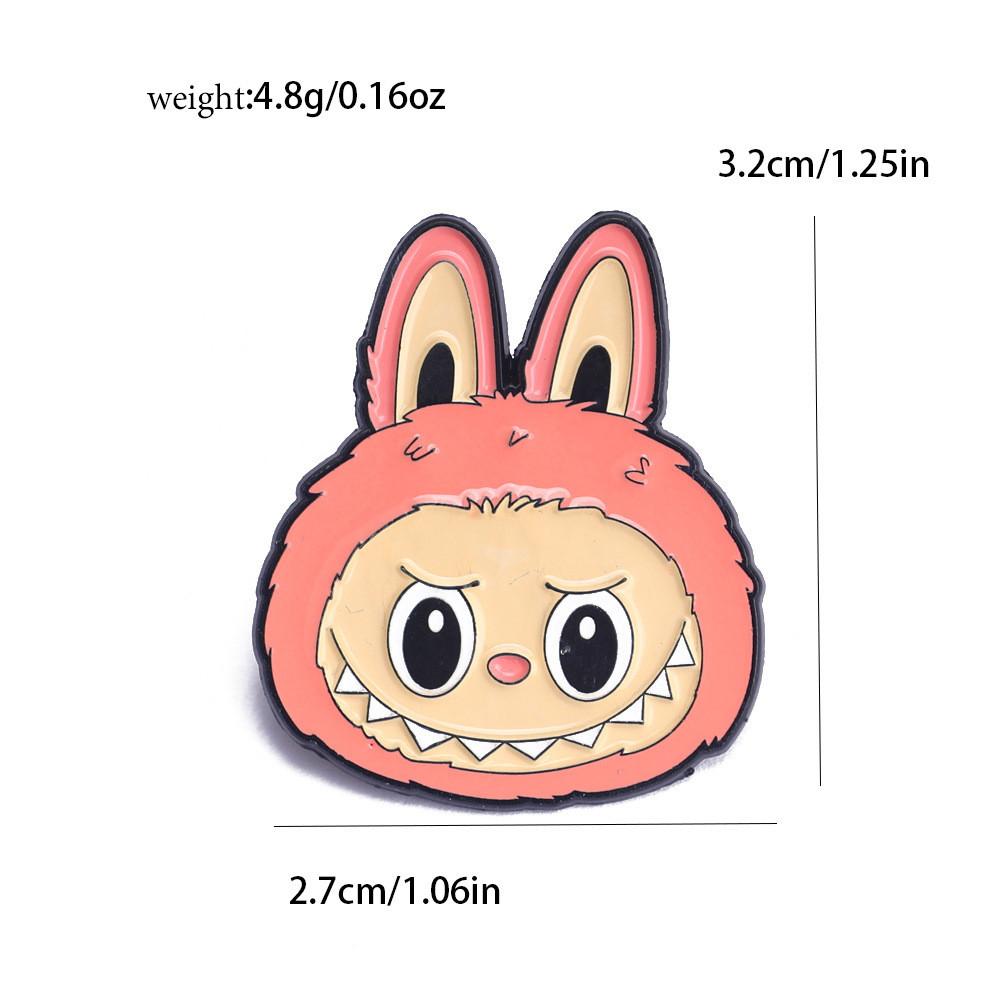 Fashion Cartoon 3d Brooch Alloy Pins Jackets And Casual Accessory Wear