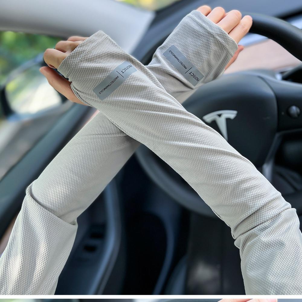 UV Resistant Sleeve Gloves Breathable Face Mask Loose Cycling Sleeve  For Men and Women
