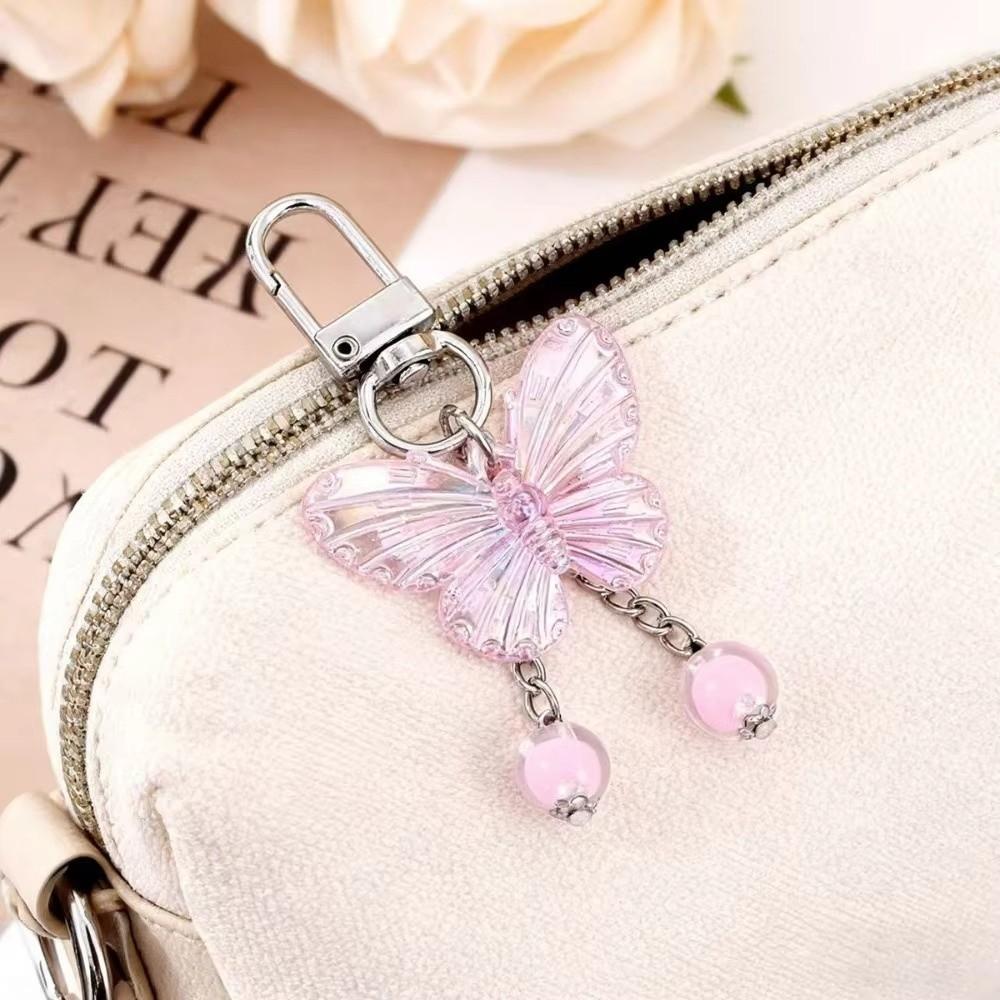 24/30 Stück Schmetterling Anhänger Schmetterling Schlüsselanhänger Geschenk Set Quaste Rosa Schmetterling Schlüsselanhänger Hochzeitsgeschenke