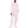 Nike Sportswear Phoenix Fleece Logo Embroidered High-Waisted Oversized Fleece Sports Pants Women Pants Light-Purple DQ5888-530